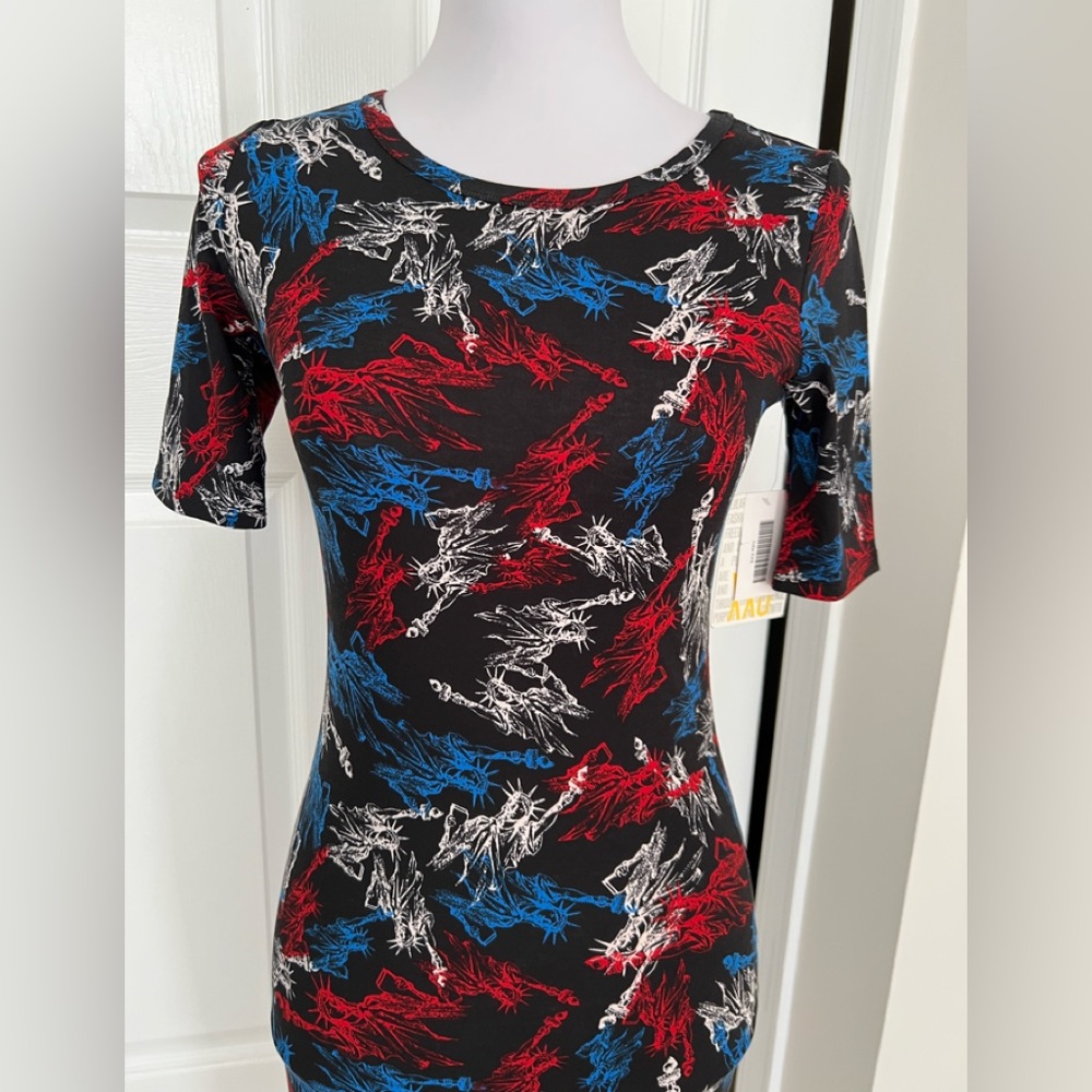 LuLaRoe Sleeveless Print Dress - NWT - Size XXS